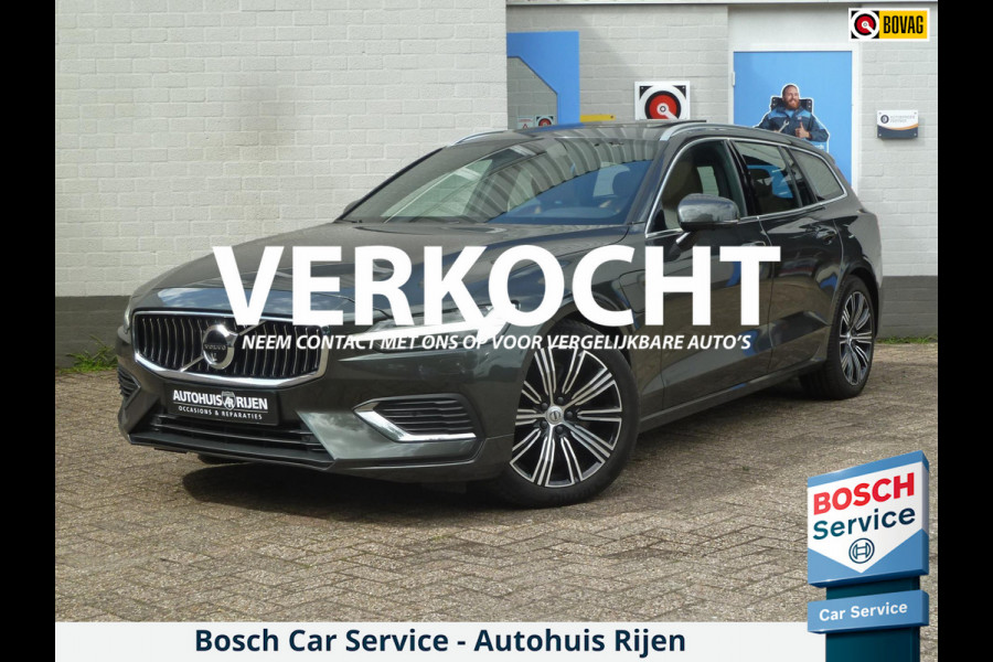 Volvo V60 2.0 T6 Recharge AWD Inscription|Panodak|Stoelkoeling|BLIS|Adaptive-Cruise|360-Camera|Memory/Massage|Trekhaak