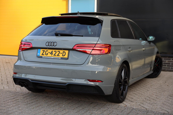 Audi A3 Sportback 35 TFSI 3 x S Line / Aut / NAP / Navi / Leder / Virtual Cockpit / Open Panoramadak / Led / Pdc / Nardo Grey