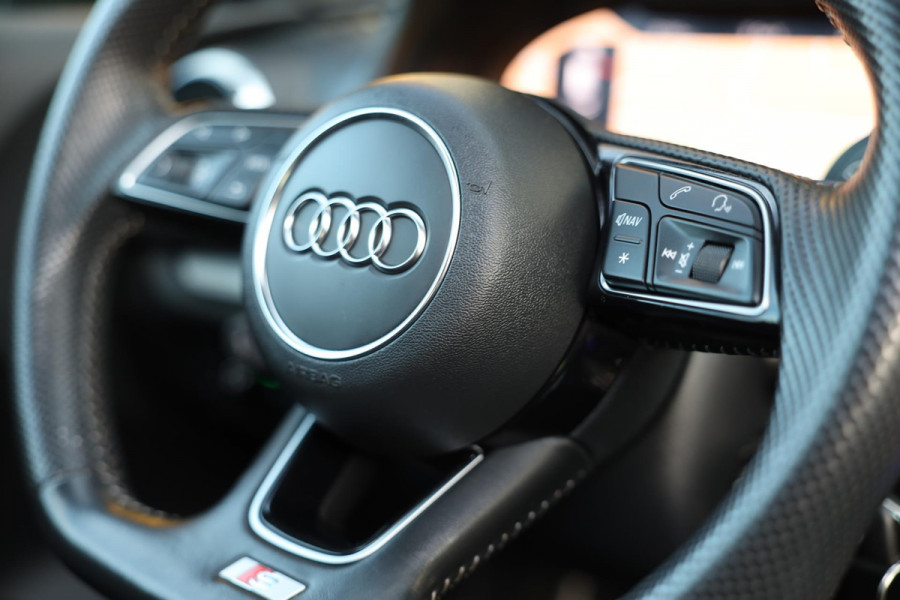 Audi A3 Sportback 35 TFSI 3 x S Line / Aut / NAP / Navi / Leder / Virtual Cockpit / Open Panoramadak / Led / Pdc / Nardo Grey