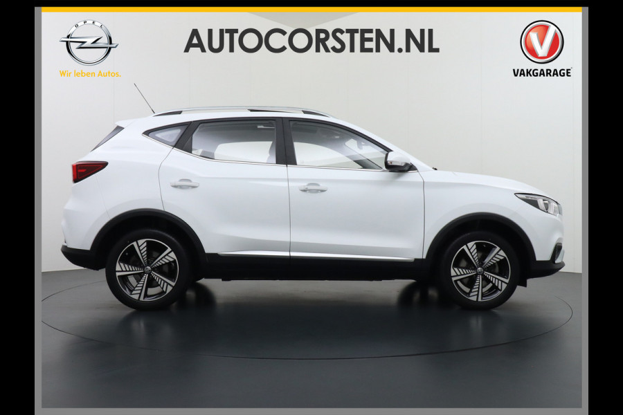 MG Mg Zs gereserveerd EV Luxury 45kWh Leer+elektr. Pano-dak Adaptive-Cr. Camera Navi Airco Apple Carplay Android Auto Stoelverwarming Lmv 17" DAB+ MG Pilot Lane Assist Bluetooth Led 1e Eigenaar Origineel Nederlandse Auto