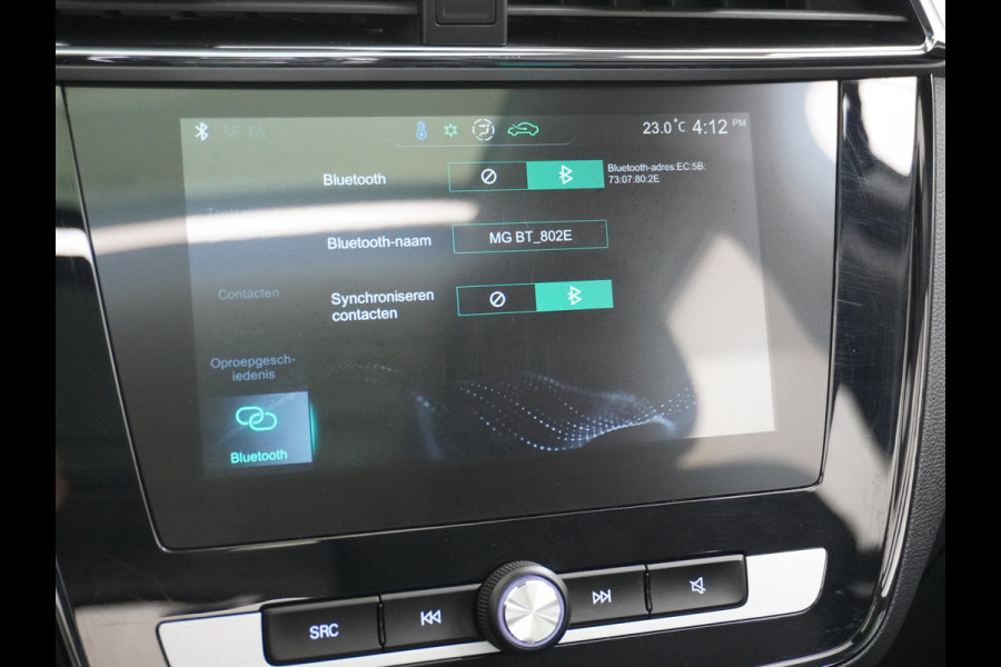MG Mg Zs gereserveerd EV Luxury 45kWh Leer+elektr. Pano-dak Adaptive-Cr. Camera Navi Airco Apple Carplay Android Auto Stoelverwarming Lmv 17" DAB+ MG Pilot Lane Assist Bluetooth Led 1e Eigenaar Origineel Nederlandse Auto
