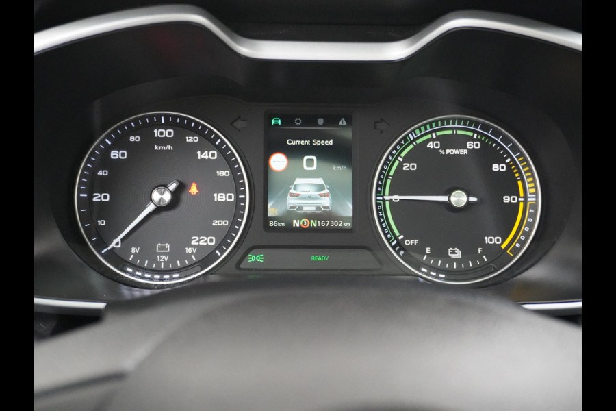 MG Mg Zs gereserveerd EV Luxury 45kWh Leer+elektr. Pano-dak Adaptive-Cr. Camera Navi Airco Apple Carplay Android Auto Stoelverwarming Lmv 17" DAB+ MG Pilot Lane Assist Bluetooth Led 1e Eigenaar Origineel Nederlandse Auto