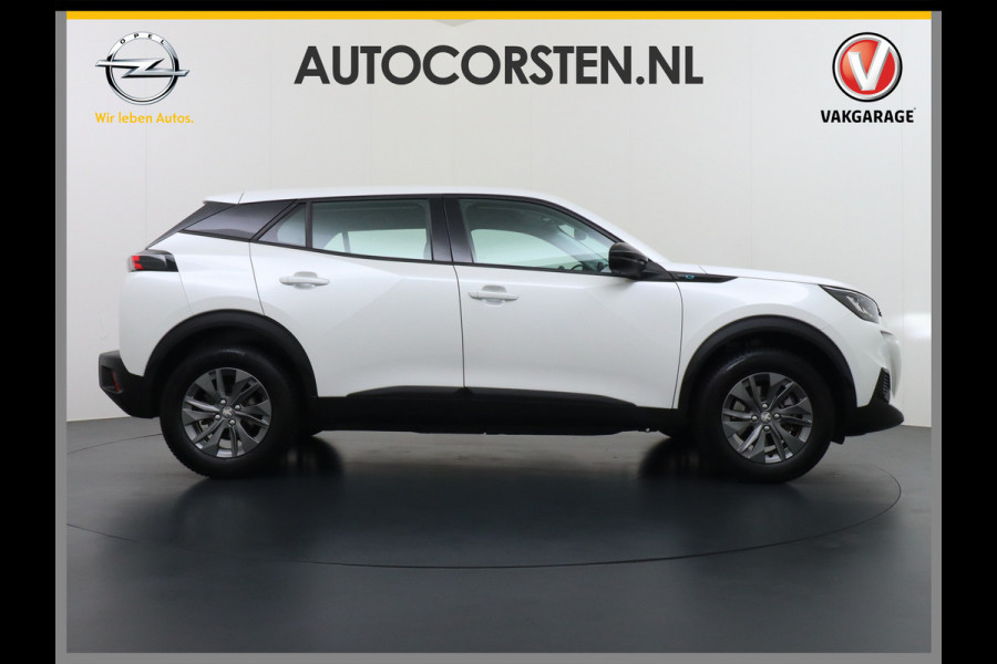 Peugeot e-2008 EV Active Pack 50kWh Navi Ecc Apple Carplay Android Auto Cruise Control Keyless DAB+ Bluetooth Led Connected services Verkeersbord detectie 1e Eigenaar Origineel Nederlandse Auto