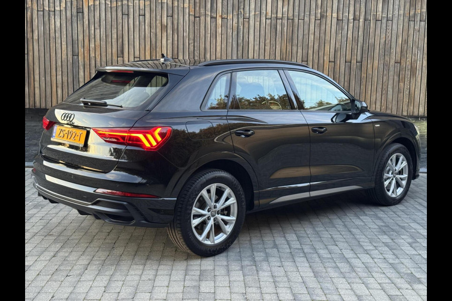 Audi Q3 40 TFSI quattro S Line Automaat | Leren bekleding | Stoelverwarming | Climate control | Cruise control | Lane assist & dode hoek