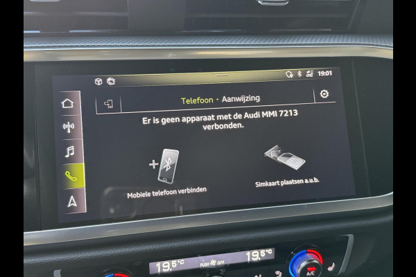 Audi Q3 40 TFSI quattro S Line Automaat | Leren bekleding | Stoelverwarming | Climate control | Cruise control | Lane assist & dode hoek
