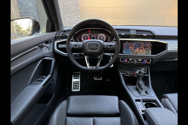 Audi Q3 40 TFSI quattro S Line Automaat | Leren bekleding | Stoelverwarming | Climate control | Cruise control | Lane assist & dode hoek