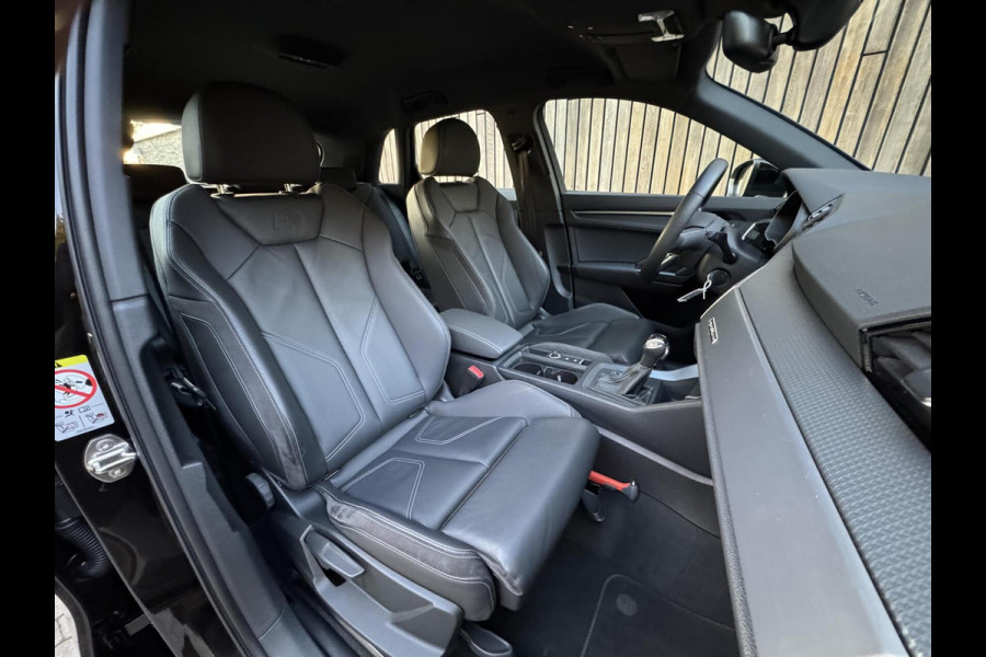Audi Q3 40 TFSI quattro S Line Automaat | Leren bekleding | Stoelverwarming | Climate control | Cruise control | Lane assist & dode hoek