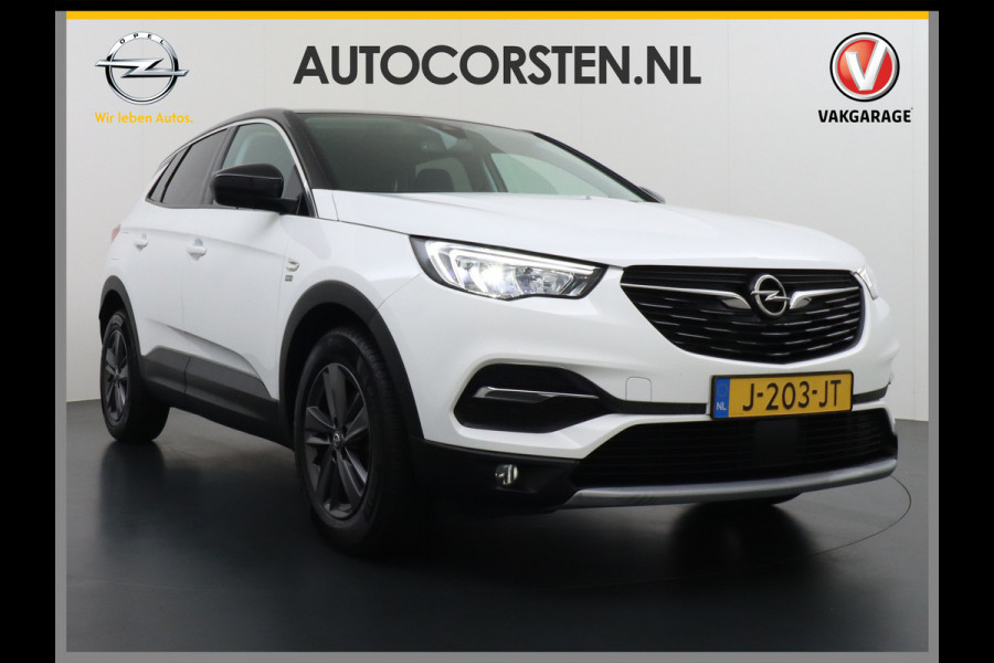 Opel Grandland X 1.2T 131PK Two-Tone Camera Navi* Apple Carplay Android Auto Ecc Cruise Control Pdc Edition 2020 Edition+ Pack Lmv17" Bluetooth Privacy Glas 1e Eigenaar Dealeronderhouden Origineel Nederlandse Auto