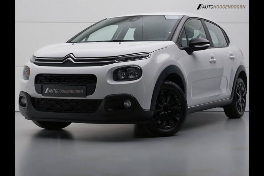 Citroën C3 1.2 PureTech Sport White (APPLE CARPLAY,LED,NAVIGATIE,PARKEERSENSOREN,CLIMATE,CRUISE,NIEUWE APK,TOPCONDITIE)