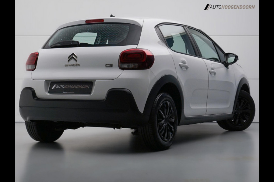 Citroën C3 1.2 PureTech Sport White (APPLE CARPLAY,LED,NAVIGATIE,PARKEERSENSOREN,CLIMATE,CRUISE,NIEUWE APK,TOPCONDITIE)