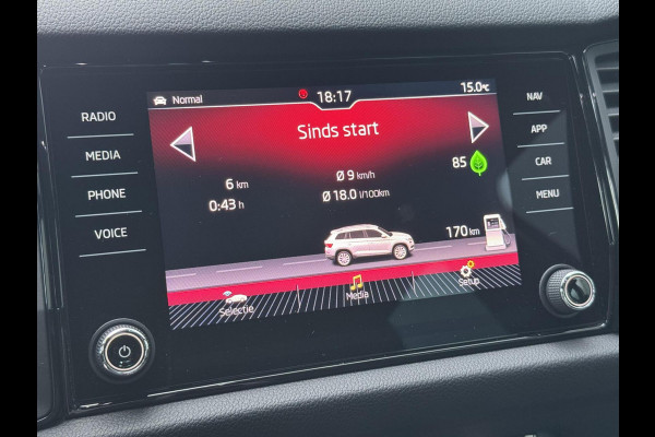 Škoda Kodiaq 1.5 TSI Sportline Automaat | Trekhaak uitklapbaar | Voorstoelen verwarmd | Cruise control adaptief | Rijstrooksensor | Grootlich