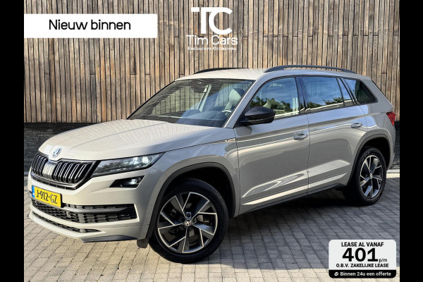 Škoda Kodiaq 1.5 TSI Sportline Automaat | Trekhaak uitklapbaar | Voorstoelen verwarmd | Cruise control adaptief | Rijstrooksensor | Grootlich