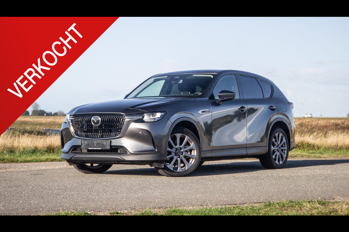 Mazda CX-60 2.5 e-SkyActiv PHEV Exclusive-Line CARPLAY / PANORAMA DAK / ADAPTIVE CRUISE / NAVI / TREKHAAK