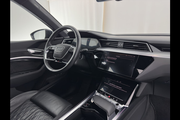 Audi e-tron 55 quattro advanced 95 kWh [3-Fase] {SOH-92%} *PANO | LUXURY-LEATHER | FULL-LED | BANG&OLUFSEN | ADAPTIVE-CRUISE | MEMORY-PACK | BLIND-SPOT | TOP-VIEW | SPORT/HEATED-SEATS | KEYLESS | DAB+ | ECC | PDC | 22''ALU*