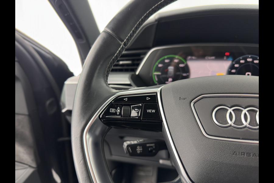 Audi e-tron 55 quattro advanced 95 kWh [3-Fase] {SOH-92%} *PANO | LUXURY-LEATHER | FULL-LED | BANG&OLUFSEN | ADAPTIVE-CRUISE | MEMORY-PACK | BLIND-SPOT | TOP-VIEW | SPORT/HEATED-SEATS | KEYLESS | DAB+ | ECC | PDC | 22''ALU*