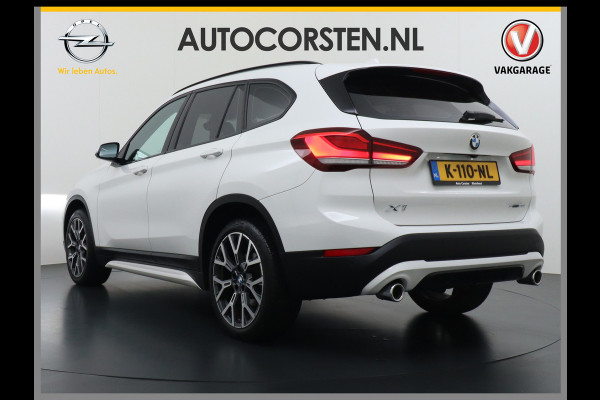 BMW X1 sDrive20i Automaat Leder Panoramadak Trekhaak Navi-Pro Ecc Cruise Control High Executive Sport Line Keyless Pdc Stoelverwarming Led Elek.Achterklep Privacy Glas Mooie complete auto!