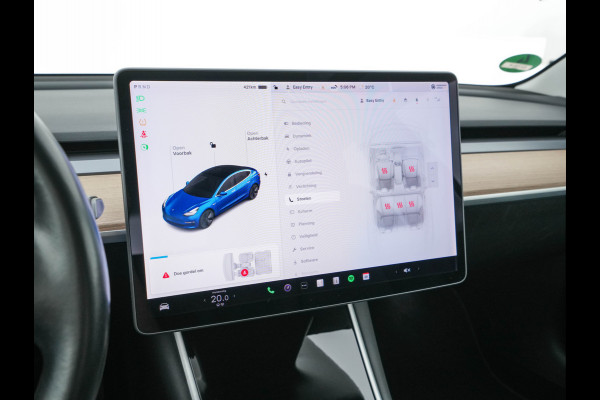 Tesla Model 3 Long Range AWD 75 kWh [3-Fase] {SOH-83%} (INCL-BTW) Aut. *PANO | AUTO-PILOT | LUXURY-LEATHER | KEYLESS | FULL-LED | MEMORY-PACK | SURROUND-VIEW | DAB | CARPLAY | DIGI-COCKPIT | LANE-ASSIST | COMFORT-SEATS | 18"ALU*