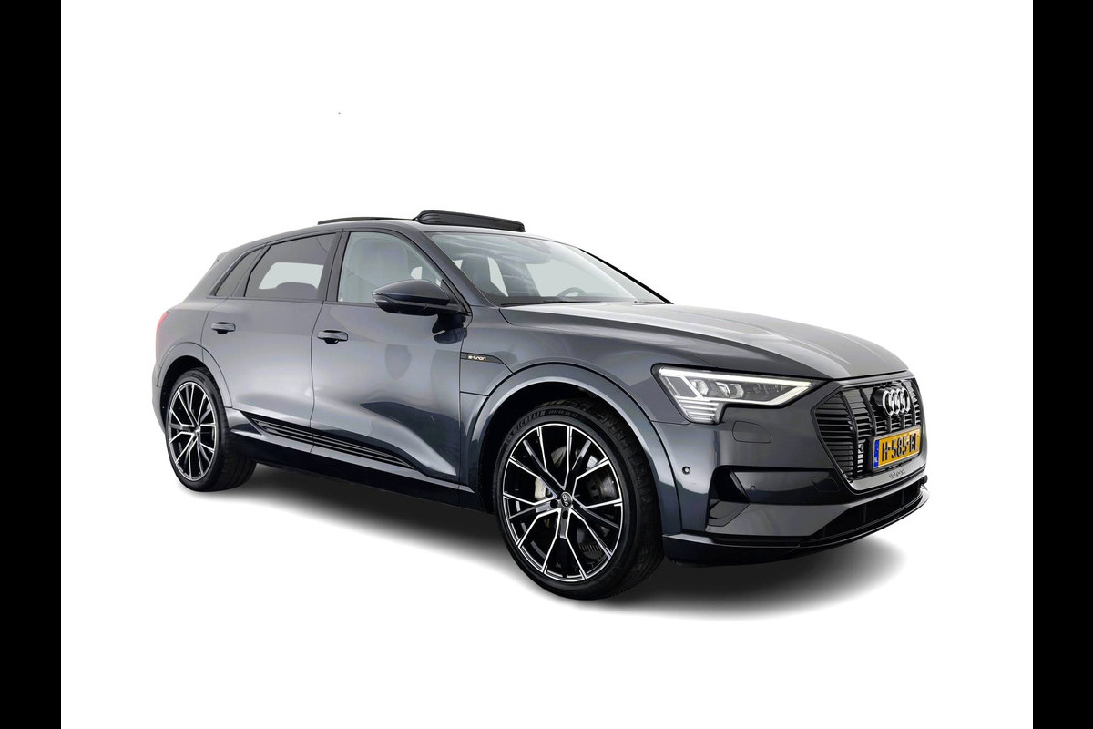 Audi e-tron 55 quattro advanced 95 kWh [3-Fase] {SOH-92%} *PANO | LUXURY-LEATHER | FULL-LED | BANG&OLUFSEN | ADAPTIVE-CRUISE | MEMORY-PACK | BLIND-SPOT | TOP-VIEW | SPORT/HEATED-SEATS | KEYLESS | DAB+ | ECC | PDC | 22''ALU*