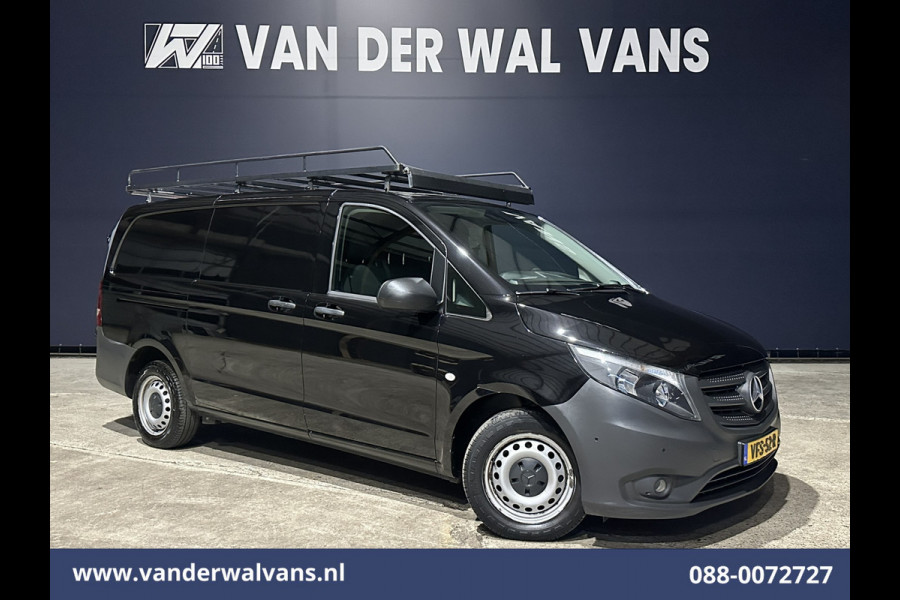 Mercedes-Benz Vito 110 CDI L2H1 Euro6 Airco | Imperiaal | Trekhaak | Navigatie | Camera Parkeersensoren, Bijrijdersbank