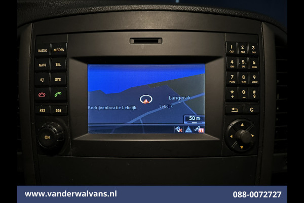 Mercedes-Benz Vito 110 CDI L2H1 Euro6 Airco | Imperiaal | Trekhaak | Navigatie | Camera Parkeersensoren, Bijrijdersbank