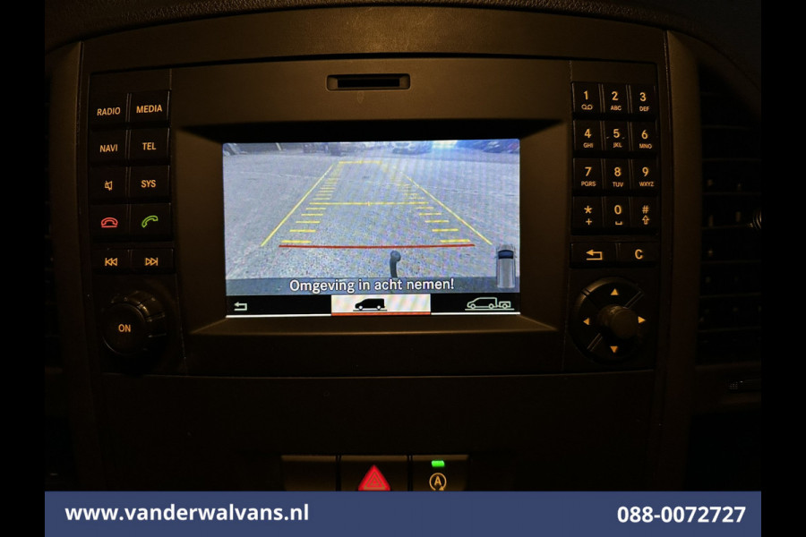 Mercedes-Benz Vito 110 CDI L2H1 Euro6 Airco | Imperiaal | Trekhaak | Navigatie | Camera Parkeersensoren, Bijrijdersbank