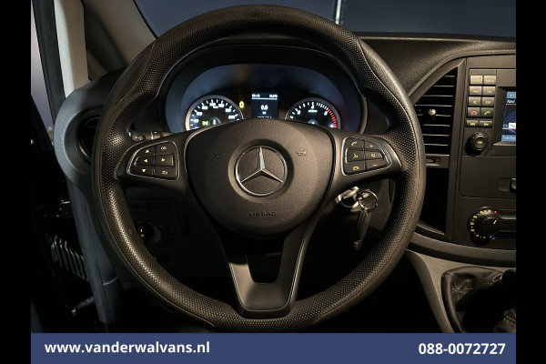 Mercedes-Benz Vito 110 CDI L2H1 Euro6 Airco | Imperiaal | Trekhaak | Navigatie | Camera Parkeersensoren, Bijrijdersbank