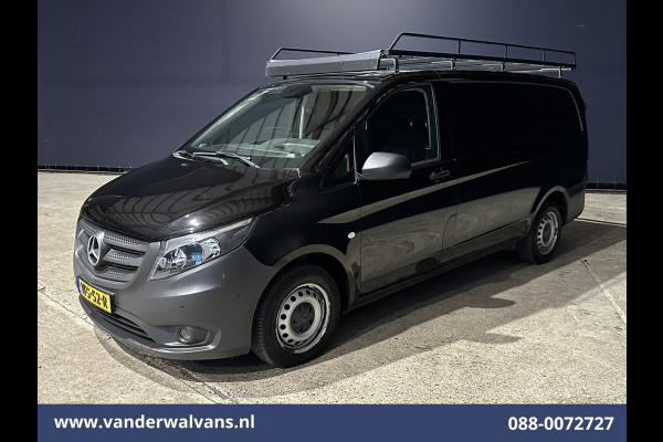 Mercedes-Benz Vito 110 CDI L2H1 Euro6 Airco | Imperiaal | Trekhaak | Navigatie | Camera Parkeersensoren, Bijrijdersbank