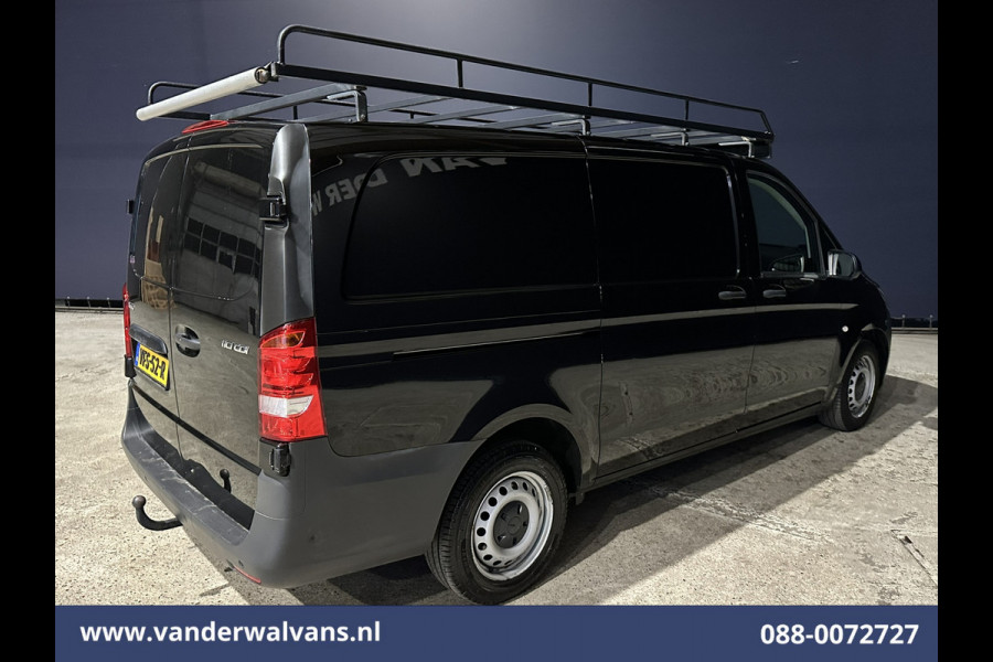 Mercedes-Benz Vito 110 CDI L2H1 Euro6 Airco | Imperiaal | Trekhaak | Navigatie | Camera Parkeersensoren, Bijrijdersbank