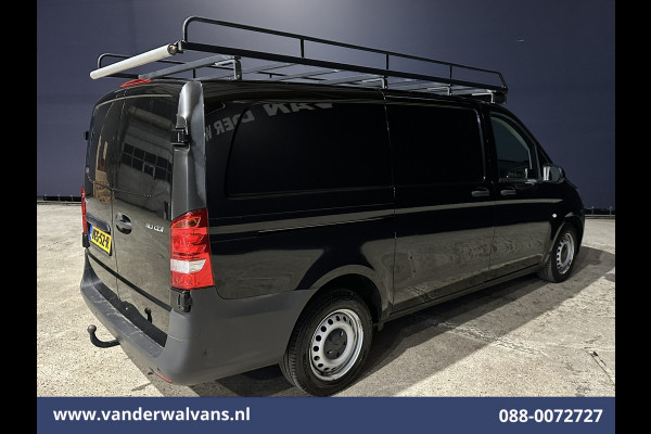 Mercedes-Benz Vito 110 CDI L2H1 Euro6 Airco | Imperiaal | Trekhaak | Navigatie | Camera Parkeersensoren, Bijrijdersbank