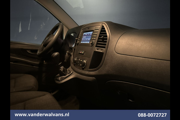 Mercedes-Benz Vito 110 CDI L2H1 Euro6 Airco | Imperiaal | Trekhaak | Navigatie | Camera Parkeersensoren, Bijrijdersbank