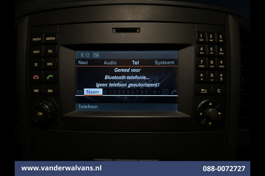 Mercedes-Benz Vito 110 CDI L2H1 Euro6 Airco | Imperiaal | Trekhaak | Navigatie | Camera Parkeersensoren, Bijrijdersbank