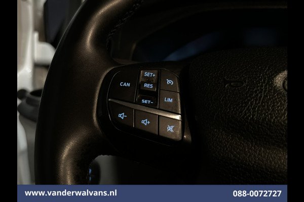 Ford Transit Custom 2.0 TDCI 131pk L2H1 Euro6 Airco | Apple Carplay | Android Auto | LED | Cruisecontrol Stoelverwarming, Verwarmde voorruit, Parkeersensoren, Bijrijdersbank, 2800kg trekvermogen