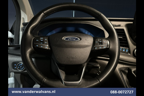 Ford Transit Custom 2.0 TDCI 131pk L2H1 Euro6 Airco | Apple Carplay | Android Auto | LED | Cruisecontrol Stoelverwarming, Verwarmde voorruit, Parkeersensoren, Bijrijdersbank, 2800kg trekvermogen