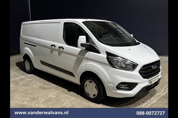 Ford Transit Custom 2.0 TDCI 131pk L2H1 Euro6 Airco | Apple Carplay | Android Auto | LED | Cruisecontrol Stoelverwarming, Verwarmde voorruit, Parkeersensoren, Bijrijdersbank, 2800kg trekvermogen