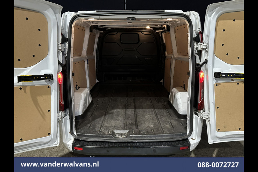 Ford Transit Custom 2.0 TDCI 131pk L2H1 Euro6 Airco | Apple Carplay | Android Auto | LED | Cruisecontrol Stoelverwarming, Verwarmde voorruit, Parkeersensoren, Bijrijdersbank, 2800kg trekvermogen