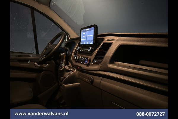 Ford Transit Custom 2.0 TDCI 131pk L2H1 Euro6 Airco | Apple Carplay | Android Auto | LED | Cruisecontrol Stoelverwarming, Verwarmde voorruit, Parkeersensoren, Bijrijdersbank, 2800kg trekvermogen
