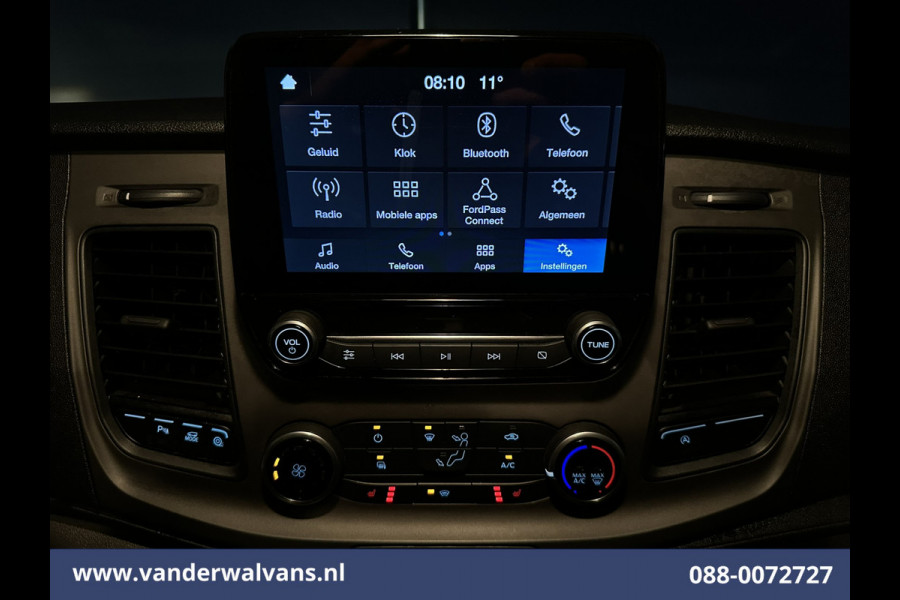 Ford Transit Custom 2.0 TDCI 131pk L2H1 Euro6 Airco | Apple Carplay | Android Auto | LED | Cruisecontrol Stoelverwarming, Verwarmde voorruit, Parkeersensoren, Bijrijdersbank, 2800kg trekvermogen