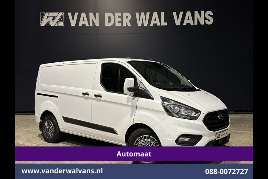 Ford Transit Custom 2.0 TDCI 130pk Automaat L1H1 Euro6 Airco | Camera | LED | Apple Carplay | Stoelverwarming Verwarmde voorruit, Parkeersensoren, Bijrijdersbank