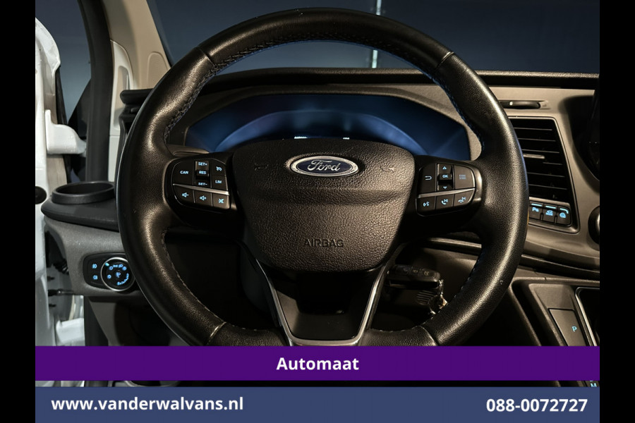 Ford Transit Custom 2.0 TDCI 130pk Automaat L1H1 Euro6 Airco | Camera | LED | Apple Carplay | Stoelverwarming Verwarmde voorruit, Parkeersensoren, Bijrijdersbank