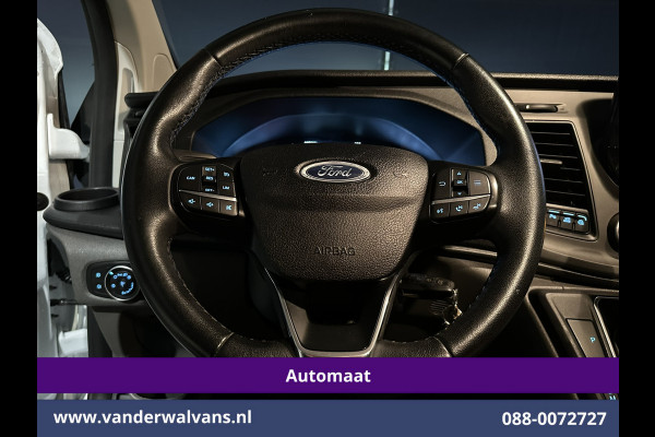 Ford Transit Custom 2.0 TDCI 130pk Automaat L1H1 Euro6 Airco | Camera | LED | Apple Carplay | Stoelverwarming Verwarmde voorruit, Parkeersensoren, Bijrijdersbank