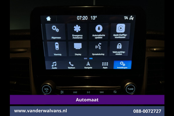 Ford Transit Custom 2.0 TDCI 130pk Automaat L1H1 Euro6 Airco | Camera | LED | Apple Carplay | Stoelverwarming Verwarmde voorruit, Parkeersensoren, Bijrijdersbank