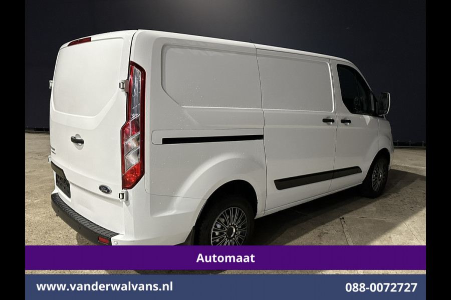 Ford Transit Custom 2.0 TDCI 130pk Automaat L1H1 Euro6 Airco | Camera | LED | Apple Carplay | Stoelverwarming Verwarmde voorruit, Parkeersensoren, Bijrijdersbank
