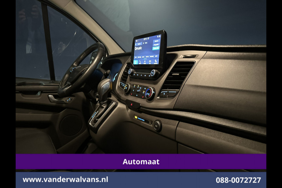 Ford Transit Custom 2.0 TDCI 130pk Automaat L1H1 Euro6 Airco | Camera | LED | Apple Carplay | Stoelverwarming Verwarmde voorruit, Parkeersensoren, Bijrijdersbank