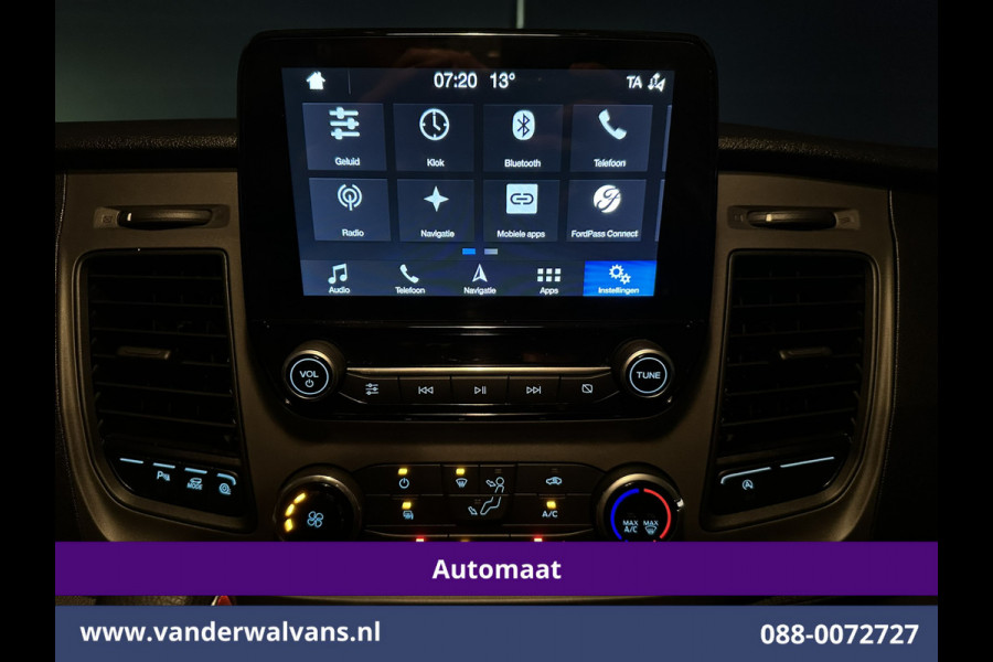 Ford Transit Custom 2.0 TDCI 130pk Automaat L1H1 Euro6 Airco | Camera | LED | Apple Carplay | Stoelverwarming Verwarmde voorruit, Parkeersensoren, Bijrijdersbank