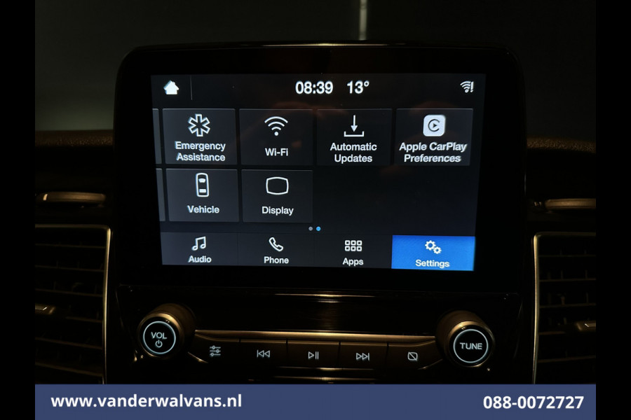 Ford Transit Custom 2.0 TDCI 185pk L1H1 Euro6 Airco | Camera | Apple Carplay | Xenon | LM velgen | Cruisecontrol | Leder Elektrisch verstelbare bestuurdersstoel, Stoelverwarming, Verwarmde voorruit, Parkeersensoren, Achterklep