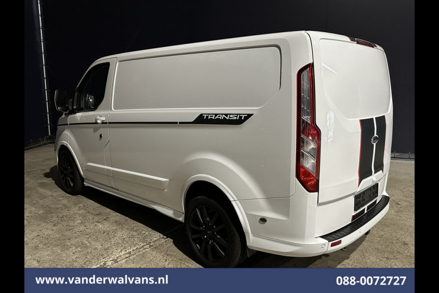 Ford Transit Custom 2.0 TDCI 185pk L1H1 Euro6 Airco | Camera | Apple Carplay | Xenon | LM velgen | Cruisecontrol | Leder Elektrisch verstelbare bestuurdersstoel, Stoelverwarming, Verwarmde voorruit, Parkeersensoren, Achterklep