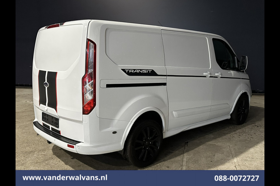 Ford Transit Custom 2.0 TDCI 185pk L1H1 Euro6 Airco | Camera | Apple Carplay | Xenon | LM velgen | Cruisecontrol | Leder Elektrisch verstelbare bestuurdersstoel, Stoelverwarming, Verwarmde voorruit, Parkeersensoren, Achterklep