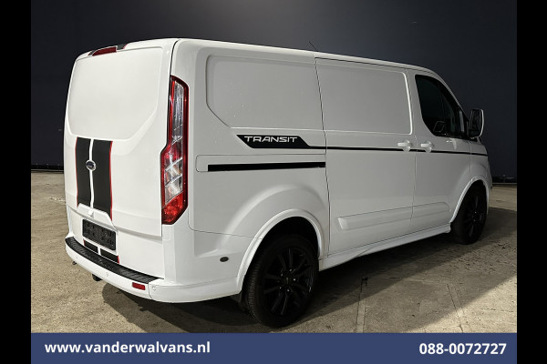 Ford Transit Custom 2.0 TDCI 185pk L1H1 Euro6 Airco | Camera | Apple Carplay | Xenon | LM velgen | Cruisecontrol | Leder Elektrisch verstelbare bestuurdersstoel, Stoelverwarming, Verwarmde voorruit, Parkeersensoren, Achterklep