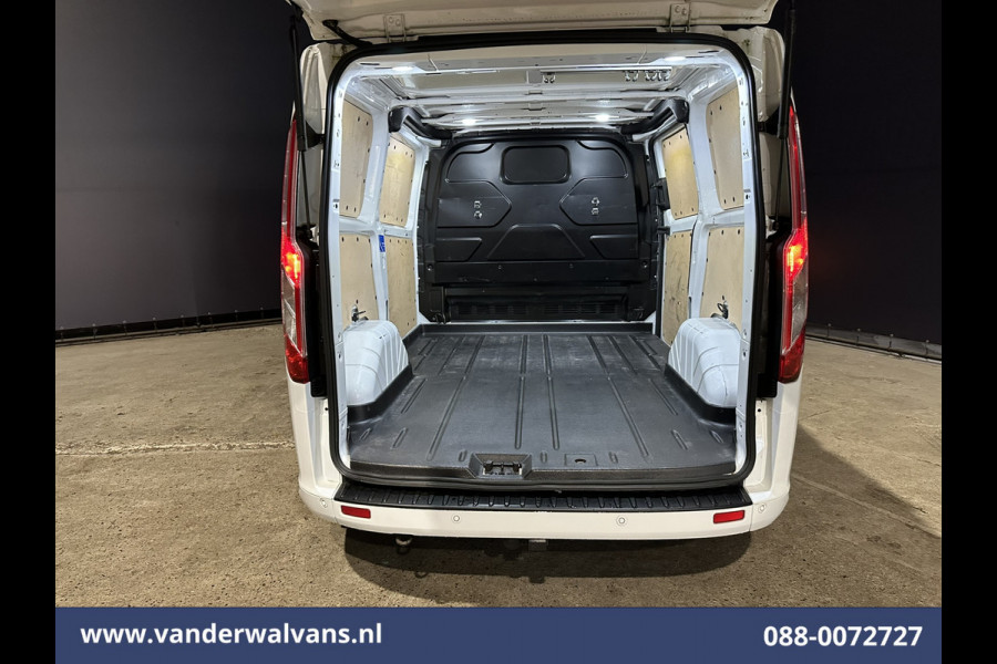 Ford Transit Custom 2.0 TDCI 185pk L1H1 Euro6 Airco | Camera | Apple Carplay | Xenon | LM velgen | Cruisecontrol | Leder Elektrisch verstelbare bestuurdersstoel, Stoelverwarming, Verwarmde voorruit, Parkeersensoren, Achterklep