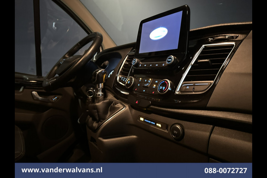 Ford Transit Custom 2.0 TDCI 185pk L1H1 Euro6 Airco | Camera | Apple Carplay | Xenon | LM velgen | Cruisecontrol | Leder Elektrisch verstelbare bestuurdersstoel, Stoelverwarming, Verwarmde voorruit, Parkeersensoren, Achterklep